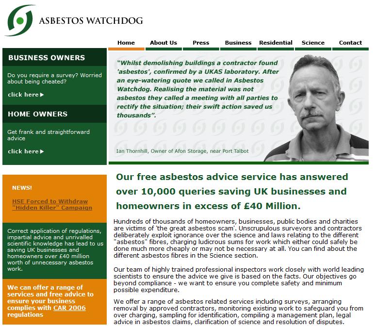Avoid the Asbestos scam click here